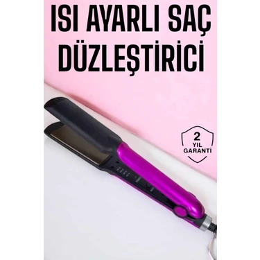 Die Grup Saç Düzleştirici Isı Ayarlı Seramik Kaplama Döner Kablo Yıpranma