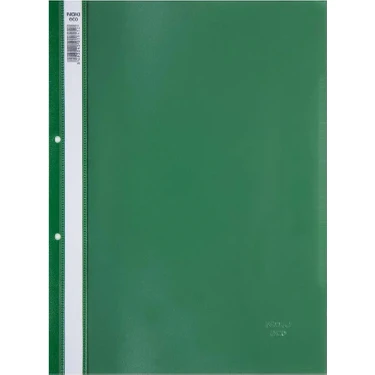 Noki Eco Plastik Telli Dosya 4828 Yeşil 50'Li Paket Fiyatı