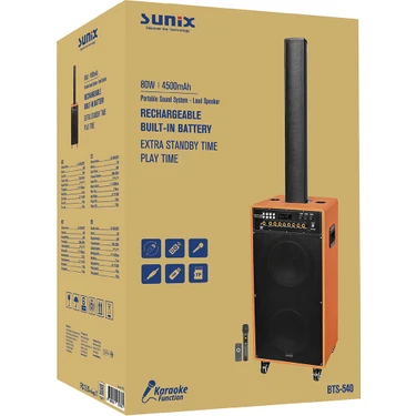 Sunix BTS-540 Bluetooth Speaker Fiyatı - Taksit Seçenekleri