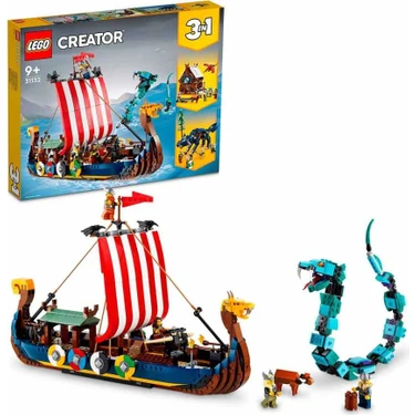 LEGO Creator 3#ü 1 Arada Viking Gemisi ve Midgard Yılanı Fiyatı