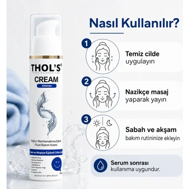 THOL'S CREAM Intense (TB21) Fluid Bakım Kremi- 50 ml Kuru Fiyatı