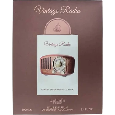 Lattafa Vintage Radio Edp 100 ml Unisex Parfüm Fiyatı