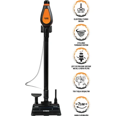 Fantom Pluto P 6000 Cyclone Dikey Elektrikli Süpürge