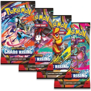 Pokemon TCG Chaos Rising Tek Paket 10 Kart İçeren Oyun Fiyatı