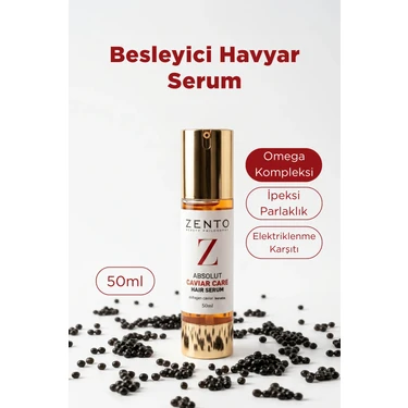 Zento Absolute Cavıar Care Haır Havyar Bakım Serum 50 ml Fiyatı