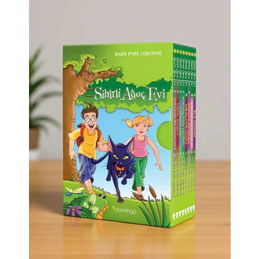 Domingo Yayınevi Sihirli Ağaç Evi Kutulu Set (8 Kitap Takım) Kitabı