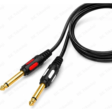 BK Teknoloji 3.5mm 1/8 Trs - 2 x 6.35MM 1/4 Ts Mono Y Fiyatı