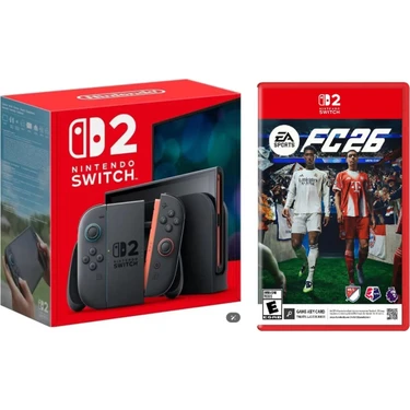 Nintendo Switch 2 Konsolu Neon Blue & Red Joy-Con 2025 Model Fiyatı