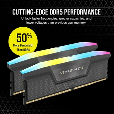 Corsair Vengeance RGB SL 32GB (1X32GB) 5600MHz DDR5 1,25V Fiyatı