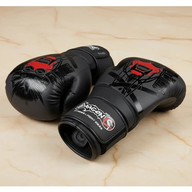 Dragon Yakuza Siyah Boks Eldiveni Seti 10 oz Bandaj ve Fiyatı