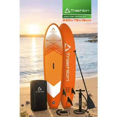 Triathlon T-248 Sup Şişme Paddle Board Seti 320×79×15 cm Fiyatı