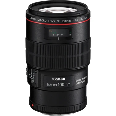 Canon MACRO LENS EF 100mm 1:2.8 美品　作動 Canon Ef 100Mm F/2.8L Is Usm Lens İthalatçı Garantili Fiyatı, 4.7