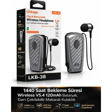 Azurtech Lkb-38 Bluetooth Kulaklık V5.4