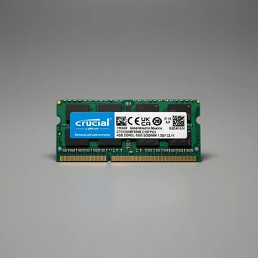 Crucial 4GB DDR3L-1600 SODIMM Notebook RAM Bellek Düşük Fiyatı