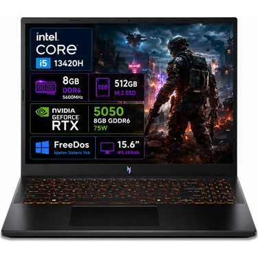 Acer Nitro V 15 ANV15-52 Intel Core i5 13420H 8GB 512GB SSD Fiyatı