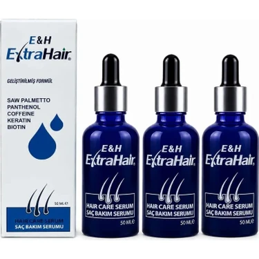 E&H EXTRAHAİR HAIRCARE SERUM 50 ML 3 ADET Fiyatı