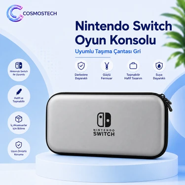 Cosmostech Nintendo Switch Uyumlu Taşıma Çantası | Switch Fiyatı