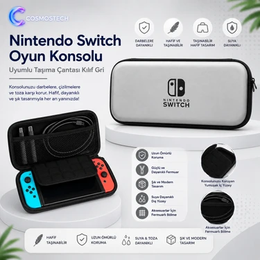 Cosmostech Nintendo Switch Uyumlu Taşıma Çantası | Switch Fiyatı