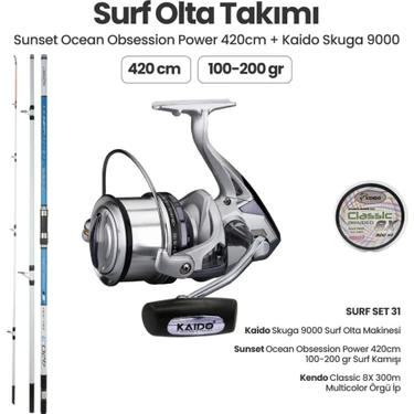 Okuma Sunset Ocean Obsession Power 420CM Surf Kamışı - Kaido Fiyatı