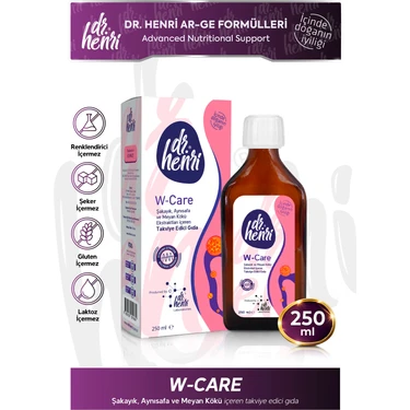 Dr. Henri W-Care 250 ml Fiyatı, Taksit Seçenekleri ile Satın Al