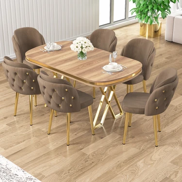 Canisa Zae Serisi 90X168 Lak Panel Hazar Gold Ayak Masa Fiyatı
