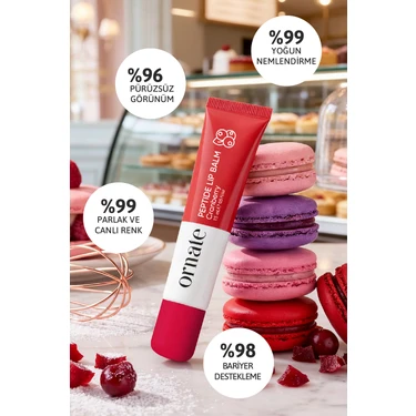 Ornate Peptide Lip Balm Cranberry, Nemlendirici, Parlatıcı Fiyatı