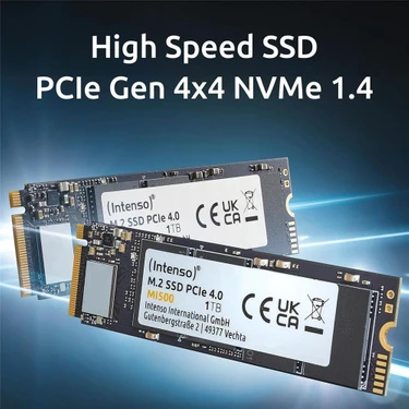 Intenso 500GB MI500 Gen.4x4 NVMe 1.4 SSD 5300MB-4000MB-s Ssd Fiyatı