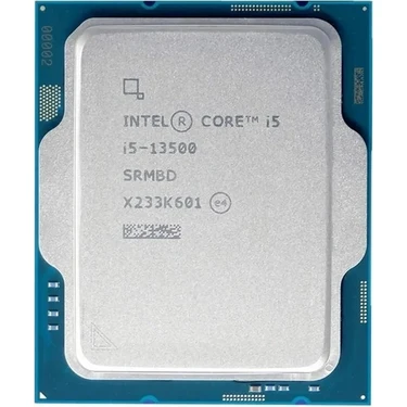 IntelCorei5-13500+マザボ、DDR4-3200-16GB×2 Intel Core i5 13500 2,5 GHz 24 MB Cache 1700 Pin İşlemci Fiyatı