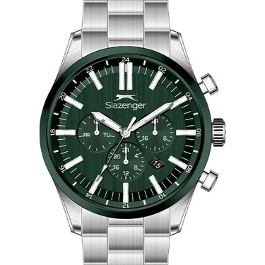 Slazenger SL.09.2502.2.03 Yeşil Kadran Çelik Erkek Kol Saati Fiyatı