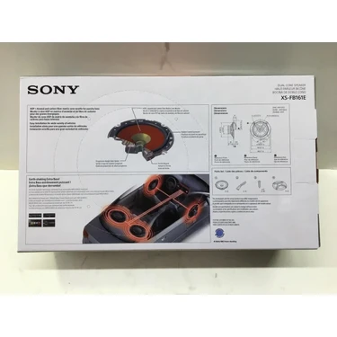Sony XS-FB161E 16 cm Dual Cone Hoparlör Çift Güçlü Ses ve Fiyatı