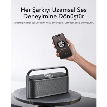 Anker Soundcore Motion X600 Bluetooth Hoparlör, 50W Uzamsal Fiyatı