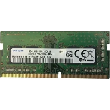 Samsung 8 GB PC4-2400 DDR4 Notebook Ram 2400 MHz Oyun ve Fiyatı
