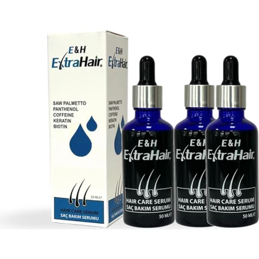 E&H EXTRAHAİR HAIRCARE SERUM 50 ML 3 ADET Fiyatı