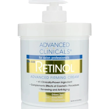 Advanced Clinicals Retinol Cream 3個 Advanced Clinicals Retinol Sıkılaştırıcı Krem Yaşlanma Fiyatı