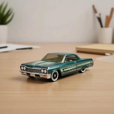 Hot Wheels 1/64 Ölçekli Chevy '64 Impala (1/64) JJJ56 Metal Fiyatı