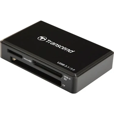 Transcend RDF9 USB 3.1 Gen1 UHS-II SD/MicroSD/CF Kart Okuyuc