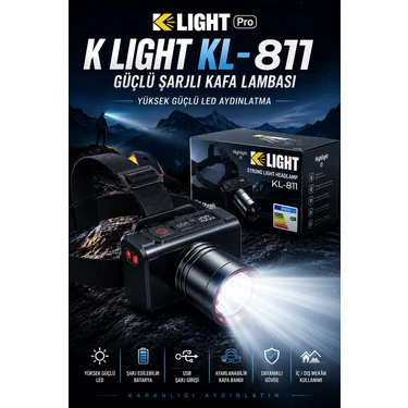 Robo K Lıght Serisi KL-811 Dijital Göstergeli Şarjlı LED Fiyatı