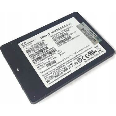 Hpe SM863A 960GB Sata 6Gbps 2.5'' Server Sunucu SSD Fiyatı