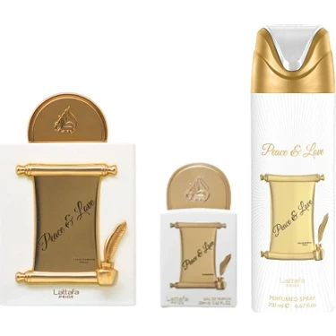 Lattafa Pride Peace & Love Edp 100ML + 20 ml + 200 ml Fiyatı