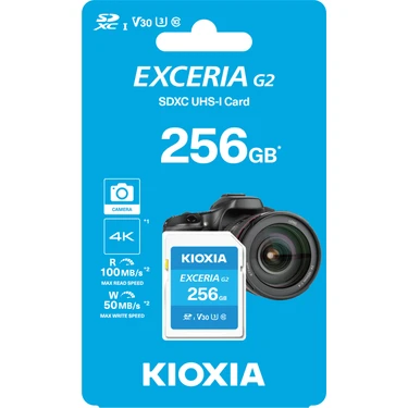 Kioxia Fla 256GB Normalsd Excerıa G2 Uhs1 R100 — Hepsiburada ürün görseli
