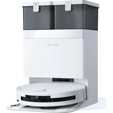 Ecovacs T50S Omni Akıllı Robot Süpürge ve Çöp İstasyonu