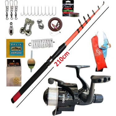 Oslo Dolphin 210cm 50-150gr- 4000 Spin Atçek Yemli Kıyı Fiyatı