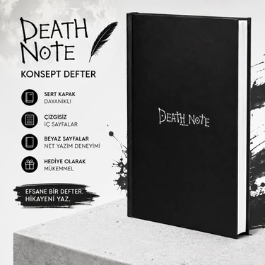 A5/80Yp/70Gr./Death Note Konsept Defter Fiyatı - Taksit Seçenekleri