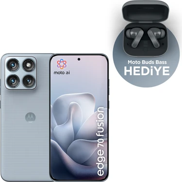 Motorola Edge 70 Fusion 256 GB 12 GB Ram Açık Mavi (Motorola Türkiye Garantili) Moto Buds Hediyeli — Hepsiburada ürün görseli