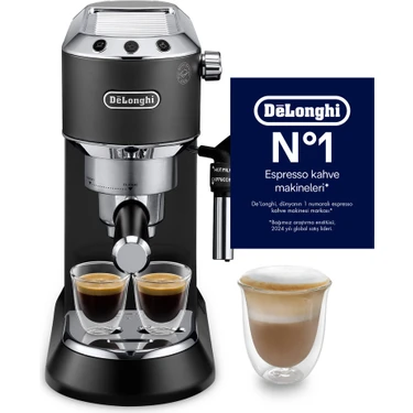 De Longhi Dedica Manuel Espresso Makinesi EC 685.BK 1300 W Espresso İçecek Türü ürün görseli