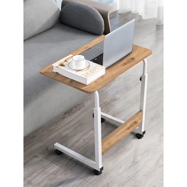 servetavcı Yükseklik Ayarlı Laptop Sehpası Atlantik Çam 60 x 40 cm ürün görseli