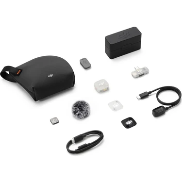 DJI Mic Mini 2S (1TX + 1 Mobile RX + Şarj Kutusu) | DJI Türkiye Karacasulu Garantili | — Hepsiburada ürün görseli
