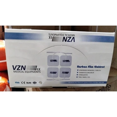 Vzn Kablolu Tens Pedi Kablolu Tens Elektrodu 5x5 Cm Fiyatı