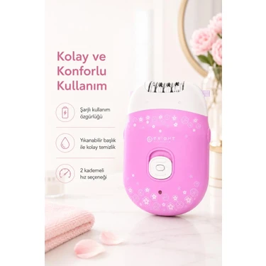 Bright Elegance BE-1189 Kablolu / Kablosuz Şarjlı 2 Kademe Fiyatı