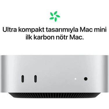 Sungur's Store Apple Mac Mini M4 16GB 512GB SSD Macos Mini Fiyatı